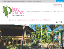 Tablet Screenshot of lazyparrot.com